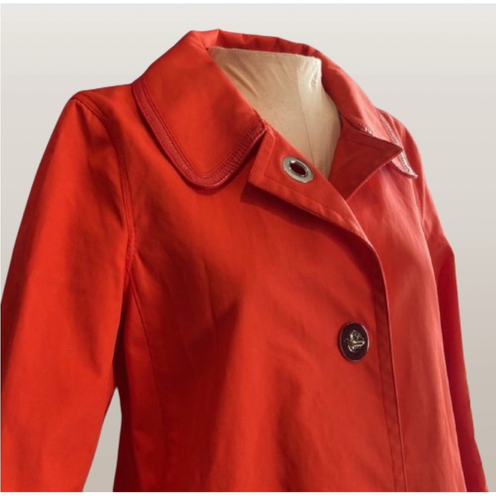 Coach Luxe Turn Lock Toggle Closure Jacket
